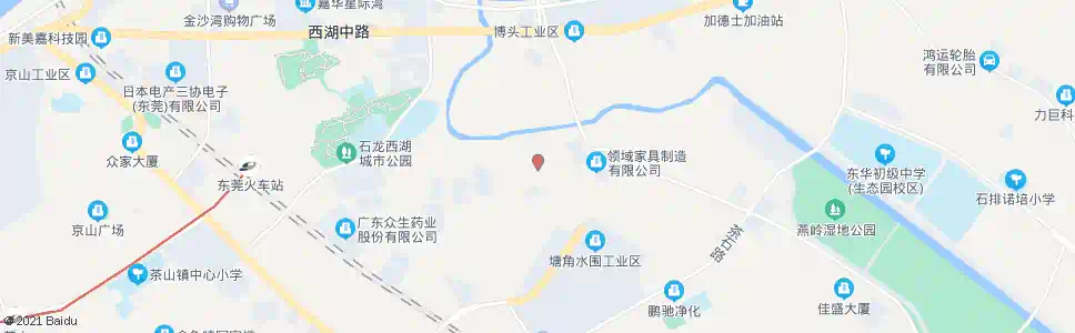 东莞冲美村委会_公交站地图_东莞公交_妙搜公交查询2025