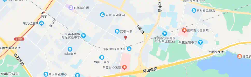 东莞景湖蓝君_公交站地图_东莞公交_妙搜公交查询2025