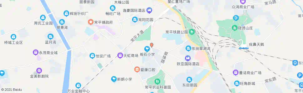 东莞板石路口_公交站地图_东莞公交_妙搜公交查询2025