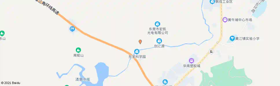 东莞黄京坑村委会_公交站地图_东莞公交_妙搜公交查询2025