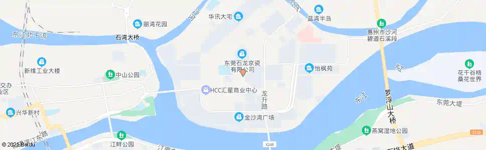 东莞石龙社保分局_公交站地图_东莞公交_妙搜公交查询2025