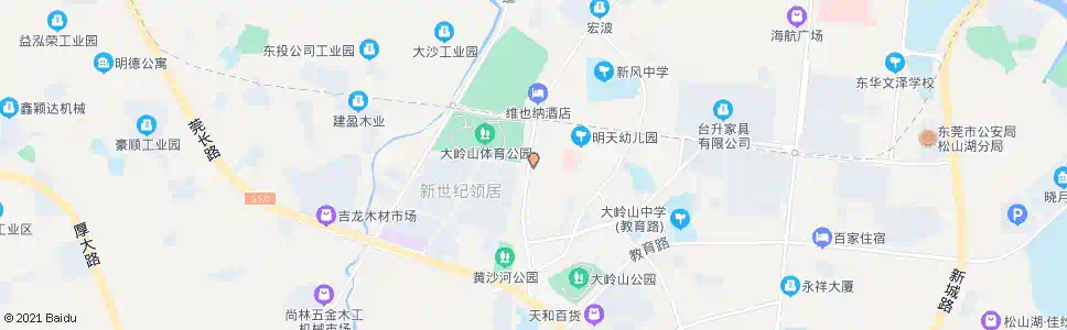 东莞建卫路口_公交站地图_东莞公交_妙搜公交查询2025