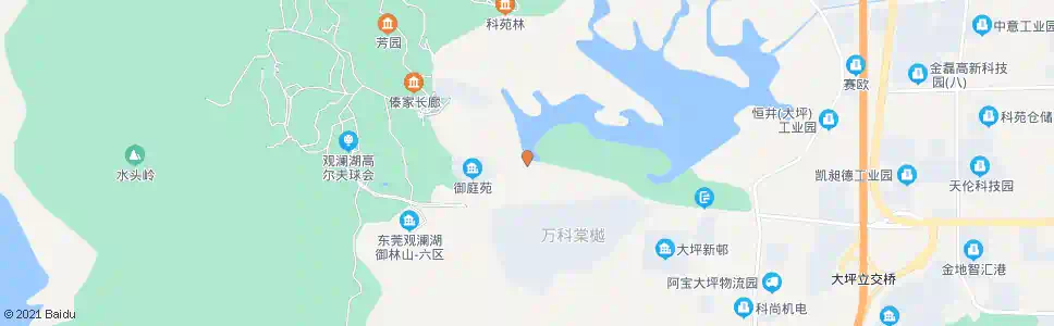 东莞大坪林场_公交站地图_东莞公交_妙搜公交查询2025