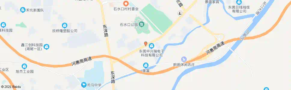 东莞三正洗衣厂①_公交站地图_东莞公交_妙搜公交查询2025