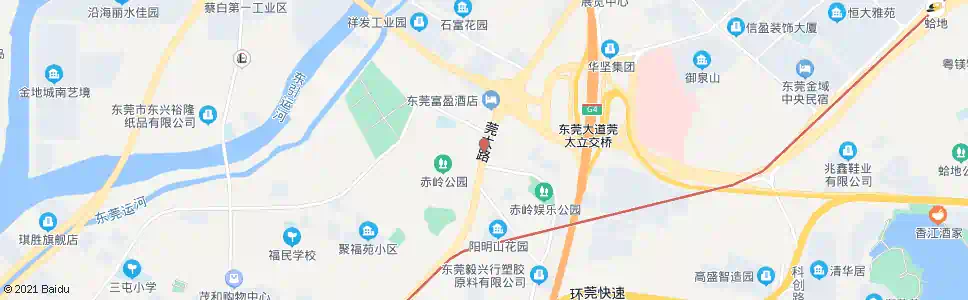 东莞赤岭天桥_公交站地图_东莞公交_妙搜公交查询2025