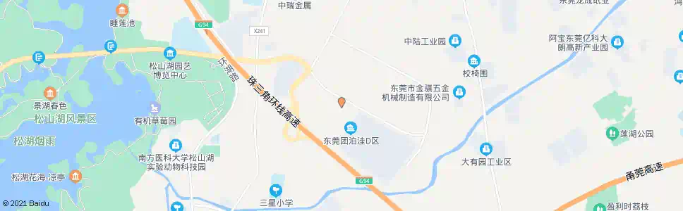 东莞莞台生物育成中心_公交站地图_东莞公交_妙搜公交查询2025