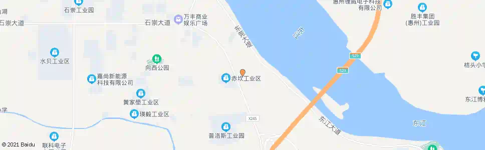 东莞赤坎市场_公交站地图_东莞公交_妙搜公交查询2025