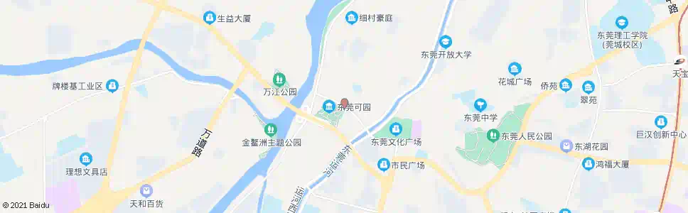 东莞可园北路_公交站地图_东莞公交_妙搜公交查询2025
