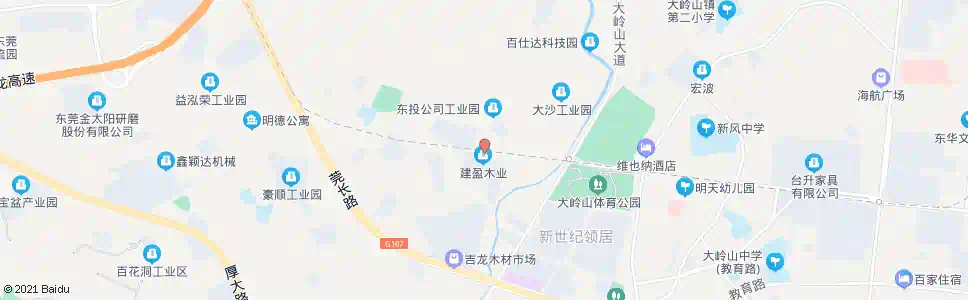 东莞裕隆厂_公交站地图_东莞公交_妙搜公交查询2025