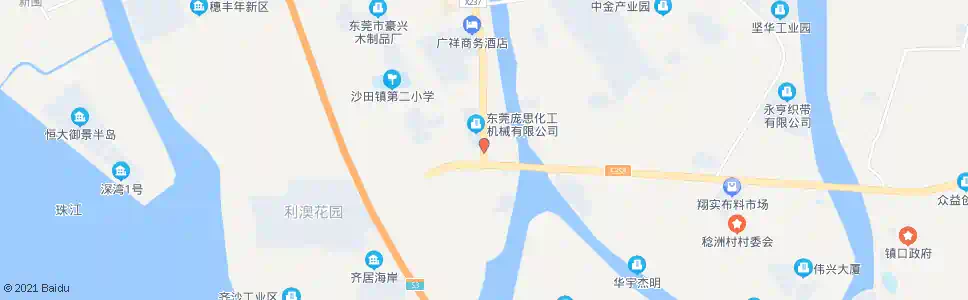 东莞齐沙路口_公交站地图_东莞公交_妙搜公交查询2025