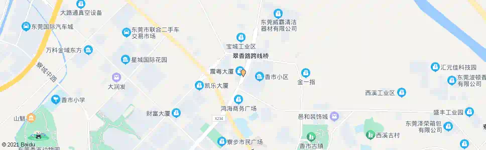 东莞银基大厦_公交站地图_东莞公交_妙搜公交查询2025