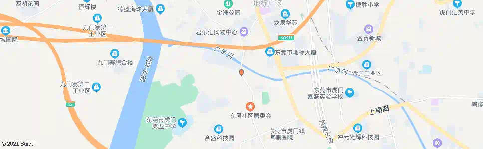 东莞广济墟_公交站地图_东莞公交_妙搜公交查询2025