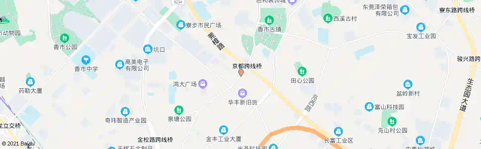 东莞寮步天桥_公交站地图_东莞公交_妙搜公交查询2025