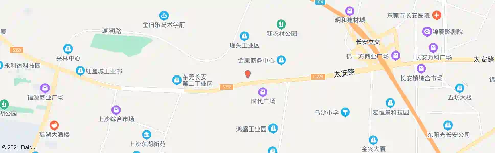 东莞上名厂_公交站地图_东莞公交_妙搜公交查询2025