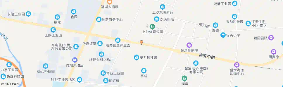 东莞安力科技园北_公交站地图_东莞公交_妙搜公交查询2025
