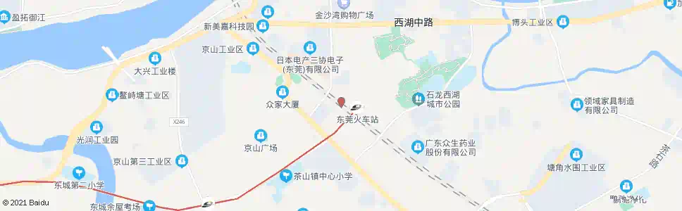 东莞昱胜鞋厂_公交站地图_东莞公交_妙搜公交查询2025