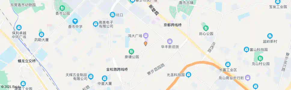东莞龙泉路圆盘_公交站地图_东莞公交_妙搜公交查询2025