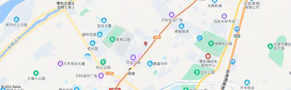 东莞景汇中心_公交站地图_东莞公交_妙搜公交查询2025