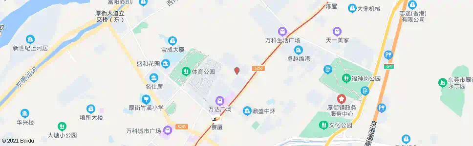 东莞汇景豪庭_公交站地图_东莞公交_妙搜公交查询2025
