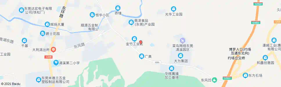东莞大高新街_公交站地图_东莞公交_妙搜公交查询2025