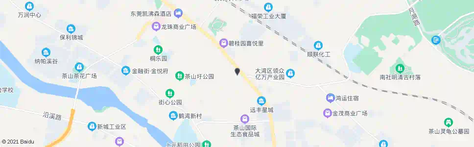东莞茶山电信局(中国电信)_公交站地图_东莞公交_妙搜公交查询2025