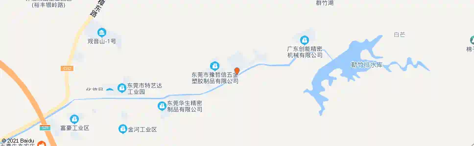 东莞大洋厂_公交站地图_东莞公交_妙搜公交查询2025