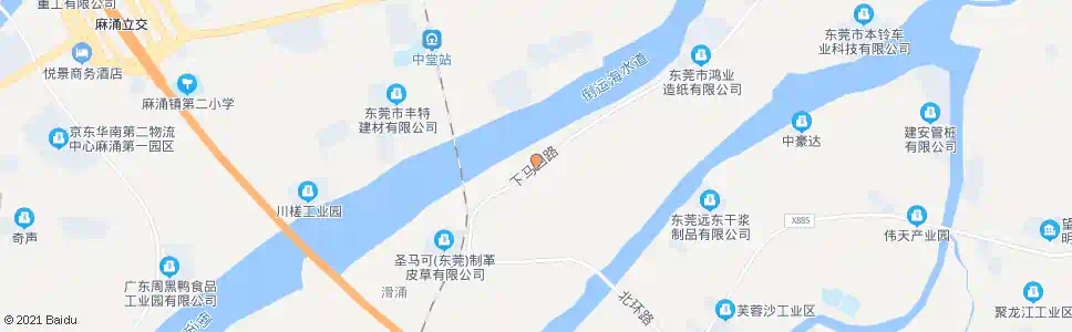 东莞马沥治安亭_公交站地图_东莞公交_妙搜公交查询2025