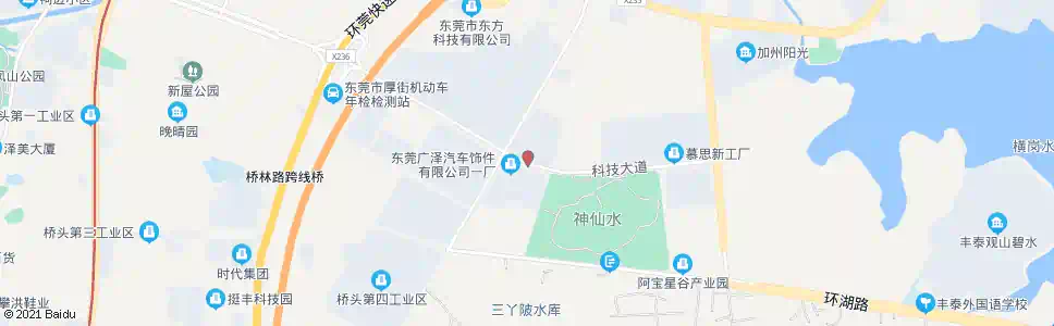 东莞广泽厂_公交站地图_东莞公交_妙搜公交查询2025