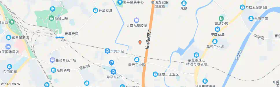 东莞铁路公寓_公交站地图_东莞公交_妙搜公交查询2025