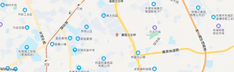 东莞嘉宏锦园_公交站地图_东莞公交_妙搜公交查询2025