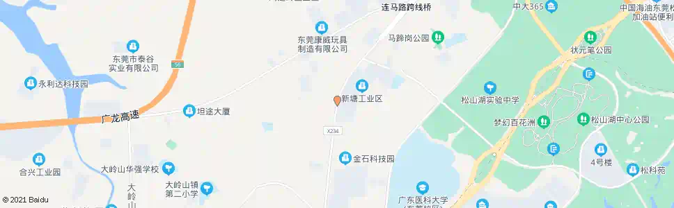 东莞新塘综合市场_公交站地图_东莞公交_妙搜公交查询2025