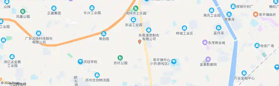 东莞小白羊针织厂_公交站地图_东莞公交_妙搜公交查询2025
