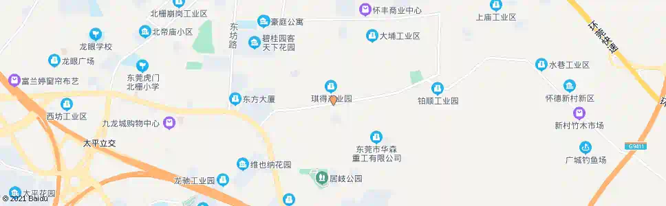 东莞固邦公司路口_公交站地图_东莞公交_妙搜公交查询2025