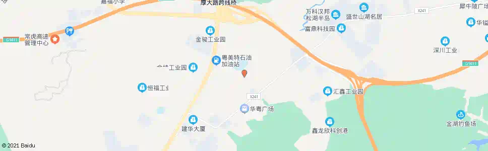 东莞杨屋社区卫生站_公交站地图_东莞公交_妙搜公交查询2025