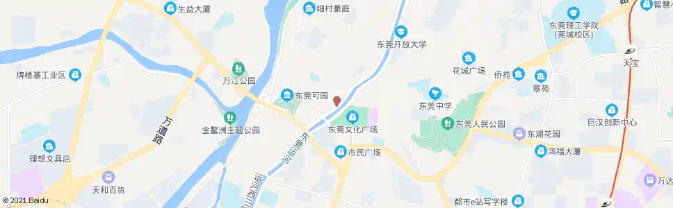 东莞巡警大厦_公交站地图_东莞公交_妙搜公交查询2025