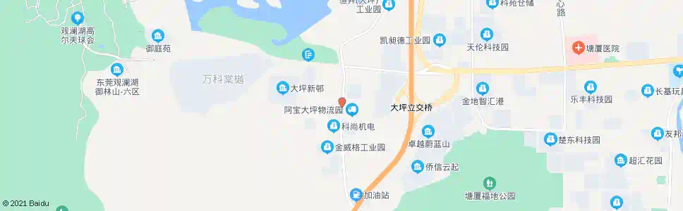 东莞台塘厂_公交站地图_东莞公交_妙搜公交查询2025