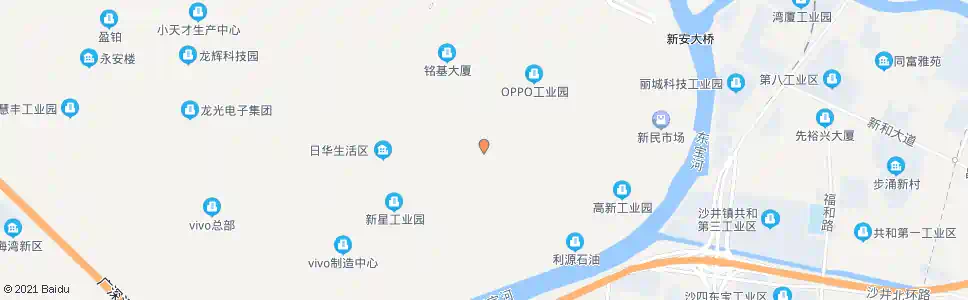 东莞新民边防站_公交站地图_东莞公交_妙搜公交查询2025