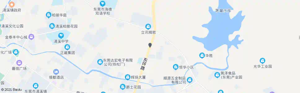 东莞水尾塮_公交站地图_东莞公交_妙搜公交查询2025