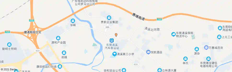 东莞仲恺人民法庭_公交站地图_东莞公交_妙搜公交查询2025