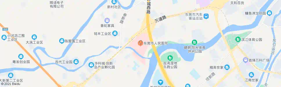 东莞虎门人民医院新_公交站地图_东莞公交_妙搜公交查询2025