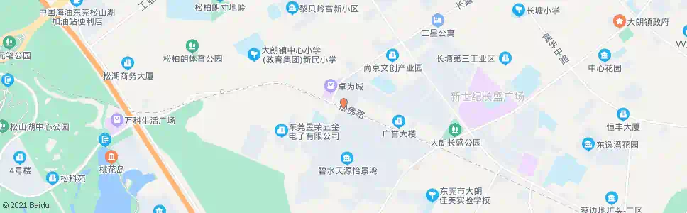 东莞求富路花园_公交站地图_东莞公交_妙搜公交查询2025