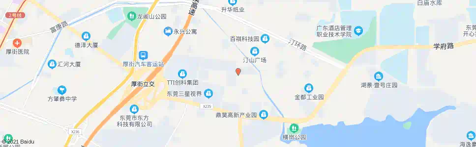 东莞金河田_公交站地图_东莞公交_妙搜公交查询2025