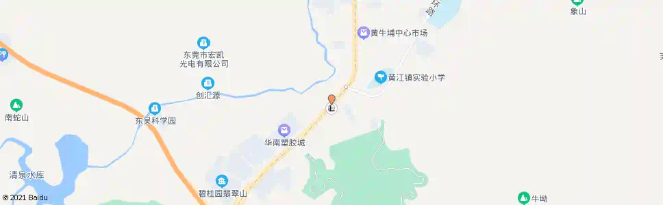 东莞黄京坑路口_公交站地图_东莞公交_妙搜公交查询2025