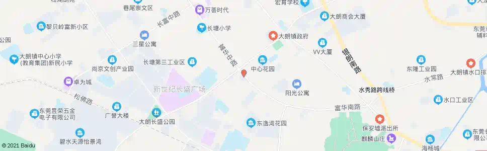 东莞大朗嘉荣_公交站地图_东莞公交_妙搜公交查询2025