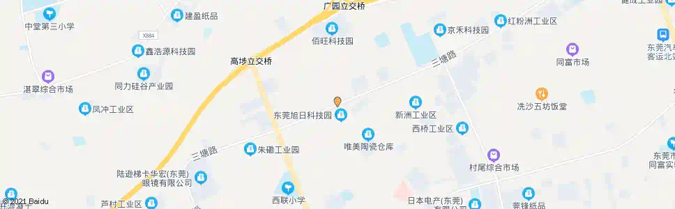 东莞三联村口_公交站地图_东莞公交_妙搜公交查询2025