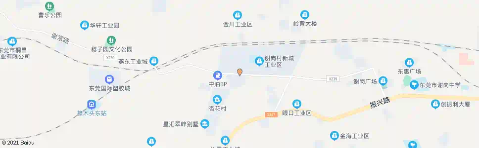 东莞长江工业区_公交站地图_东莞公交_妙搜公交查询2025