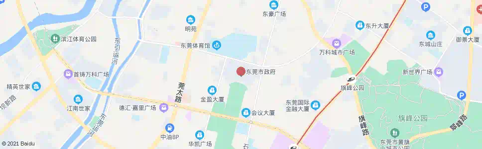 东莞白石厦村_公交站地图_东莞公交_妙搜公交查询2025