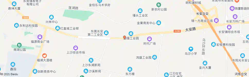 东莞沙头牌坊_公交站地图_东莞公交_妙搜公交查询2025