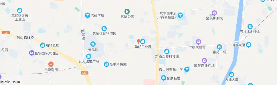 东莞苏坑牌坊_公交站地图_东莞公交_妙搜公交查询2025