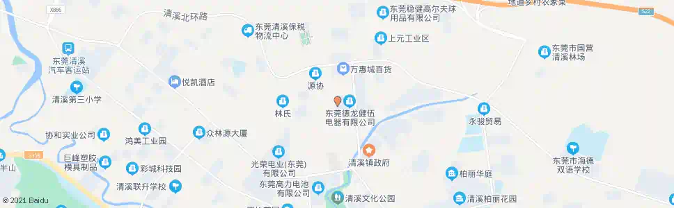 东莞三钢电器_公交站地图_东莞公交_妙搜公交查询2025